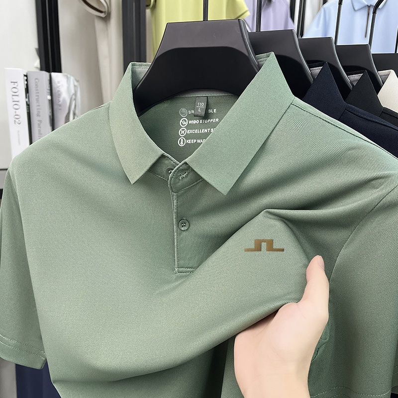 Polo Shirt Pique - Men Short Sleeve Polo Shirt Polyester