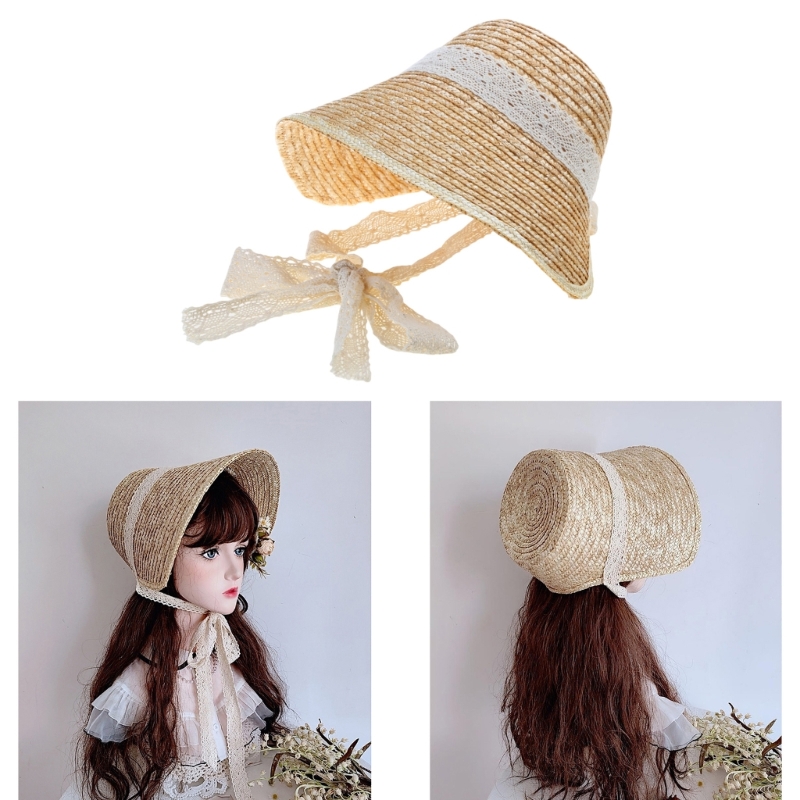 Cô Gái Ngọt Ngào Mũ Chống Nắng - đánh giá và giá Bucket Hat Straw