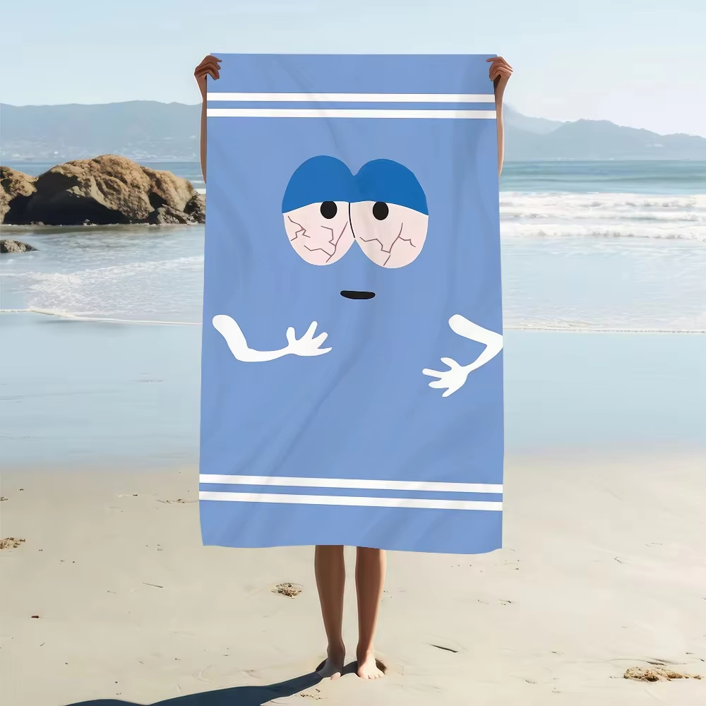 Fun Cartoon T-Shaped Towel, Qu - đánh giá và giá Beach Towel Large