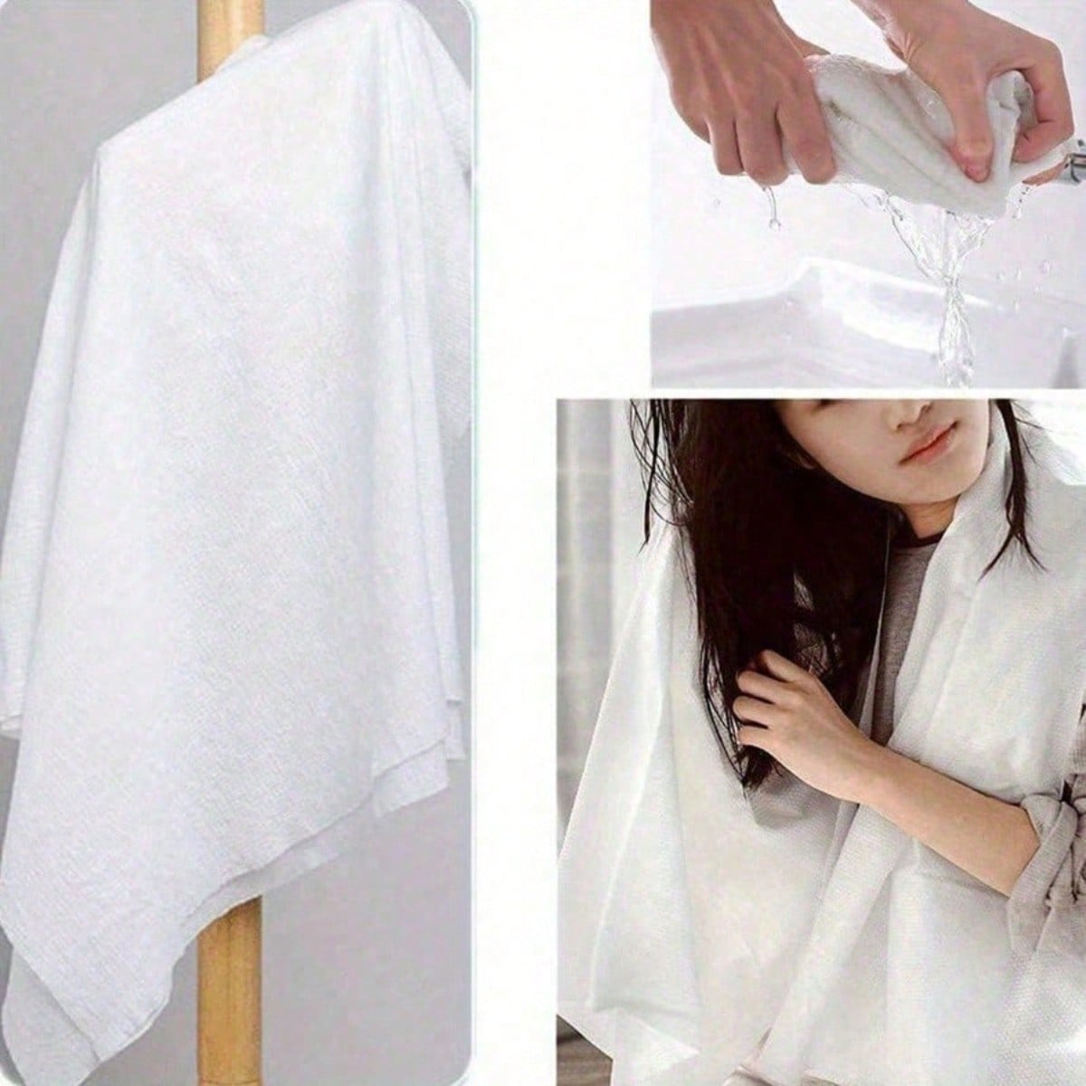 1pc  Large Compressed Towel Di - đánh giá và giá Beach Towel Large