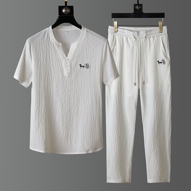New Summer Fashion Trendy Line - đánh giá và giá Short Linen Drawstring